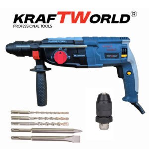 Rotary Hammer – Drilling, Impact Drilling and Chipping KraftWorld