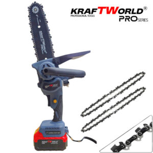 Branch Saw-Cordless  with 2 Batteries and 2 Chains