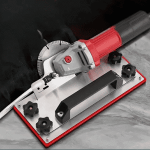 Angle grinder stand for cutting chamfers 45° miter