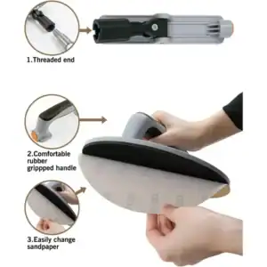 Alternative view of Hand sanding set 9-piece