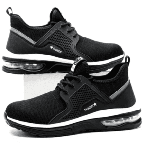 Alternative view of Men's work safety shoes with metal toe cap - model 619