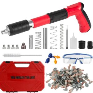 Manual nail gun with accessory set and free nails