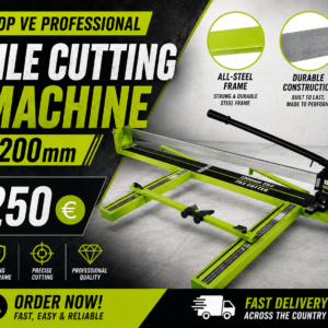 Tile cutting machine 1200mm  TopVe- model 3020