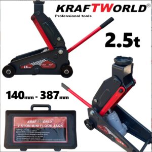 Car jack- crocodile for SUVs, minibuses, vans 2.5 tons 140 – 387mm