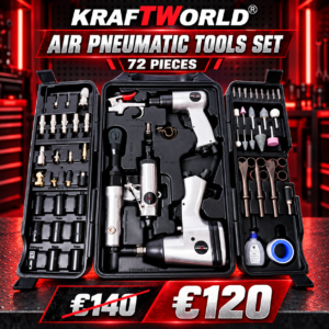 AIR pneumatic tools set 72 pieces AIR pneumatic tools set 72 pieces