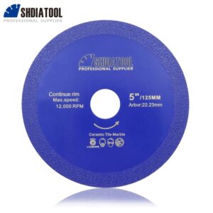 Diamond disc for glass, tiles, ceramics SHDIATOOL 115mm/ 125mm