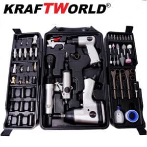 Alternative view of AIR pneumatic tools set 72 pieces