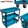 Trolley,cart for Tools with 3 shelves