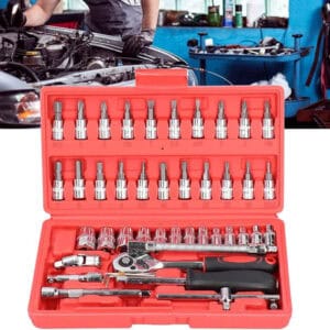 Alternative view of Gedore tool set 46 pieces KraftWorld – professional quality