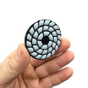 Alternative view of Mini sandpaper set for dry polishing/honeycomb type/+holder --50mm