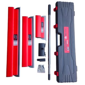 Alternative view of Plaster putty knife set - Red