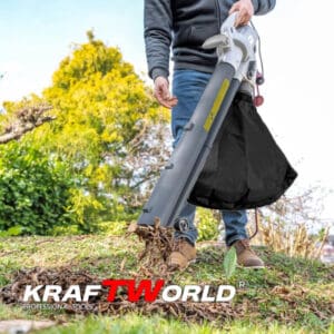 Alternative view of Leaf blower Electric  KraftWorld 3000W – Blowing, Suction, Shredding
