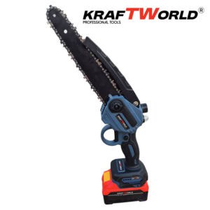 Chainsaw branch cutter with automatic oiling, x 2 batteries and charger