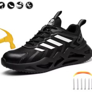 Alternative view of Safety work shoes with metal toe cap - model 016