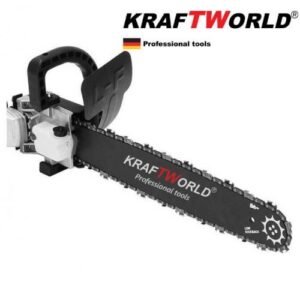 Chain trimmer attachment with chain - angle grinder cutter