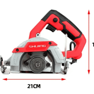 Hand-held circular saw for cutting tiles, wood, natural stone  and metal