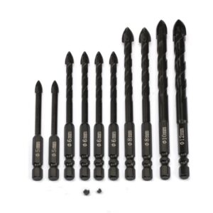 Drill bit set for drilling ceramics/glass – 10 pcs Drill bit set for drilling ceramics/glass - 10 pcs