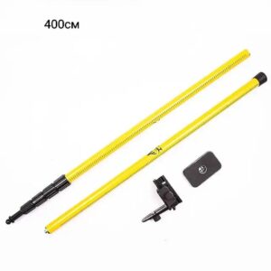 Telescopic support with stand/rod for laser level - 400cm