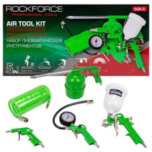 AIR Tool set suitable for all pneumatic compressors