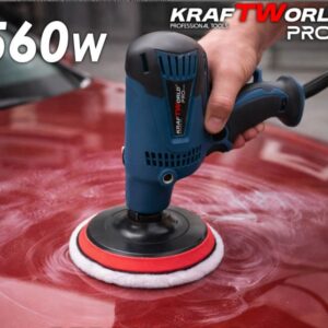 Electric polisher KraftWorld 560W Ø125mm