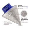 Diamond drill bit cone for tile processing