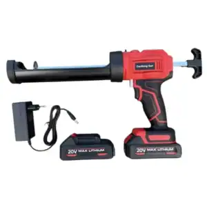 Silicone gun Cordless 20 V+ 2 batteries 20V 4000mah