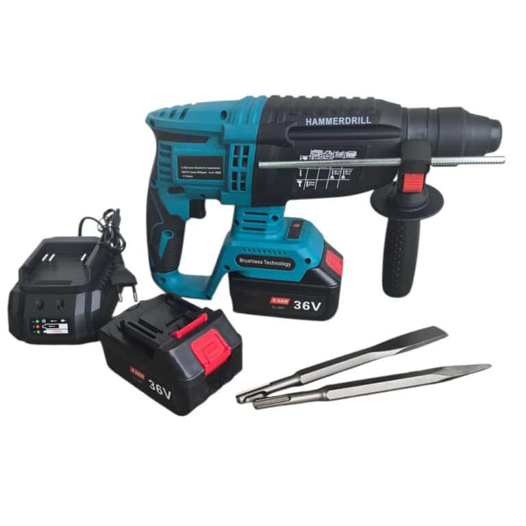Hammer drill-Brushless cordless 36V, SDS-plus, with awl and chisel Hammer drill-Brushless cordless 36V, SDS-plus, with awl and chisel - Image 6