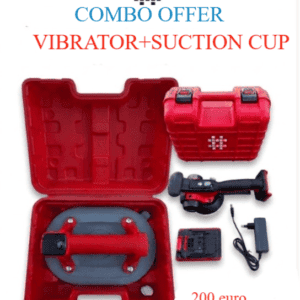 COMBO OFFER Vibrating hammer Shijing  White + vacuum suction cup SHIJING