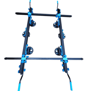 Vacuum system for transporting large-format tiles