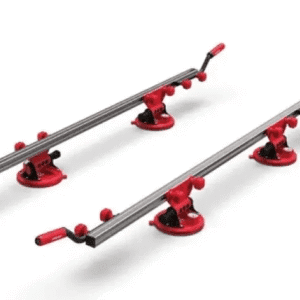 Tile carrying system for large format tiles