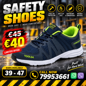 Safety Shoes Men’s Protective Work Comfort with Steel Toe Cap Safety Shoes Men's Protective Work Comfort with Steel Toe Cap