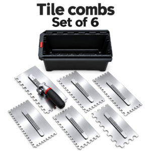 Tile combs Set of 6