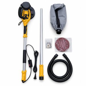Alternative view of DRYWALL SANDER/ WALL and CEILING SANDER Giraffa – with round LED head